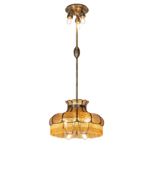 Frederick 11 Light Pendant in Antique,Mahogany Bronze (57|250348)