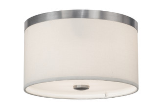 Cilindro Two Light Flushmount in Nickel (57|250329)