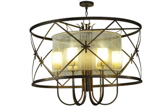 Penelope Six Light Pendant in French Bronze (57|249906)