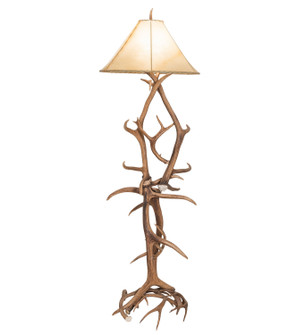 Antlers One Light Floor Lamp in Naturally Shed/Sun Bleached (57|249118)