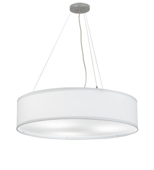 Cilindro Three Light Pendant in Nickel And White (57|249087)