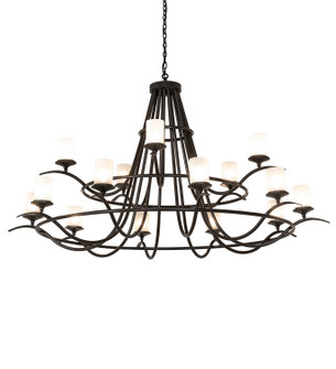 Octavia LED Chandelier in Timeless Bronze Vein (57|248630)