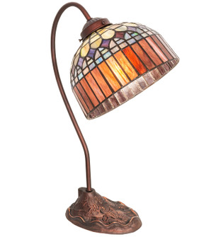 Tiffany Candice One Light Desk Lamp in Mahogany Bronze (57|247797)