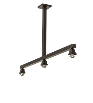 Three Light Island Pendant Hardware in Craftsman Brown (57|247615)