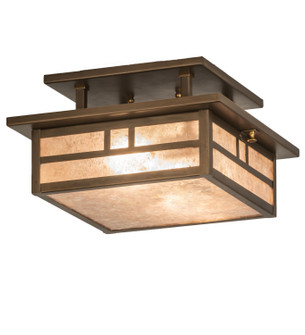 Hyde Park Two Light Flushmount in Antique Copper (57|247251)