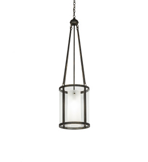 Cilindro One Light Pendant in Black Metal (57|247186)