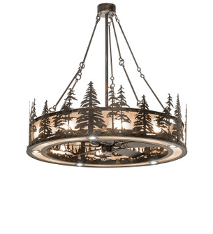 Tall Pines 20 Light Chandel-Air in Dark Burnished Antique Copper (57|246789)