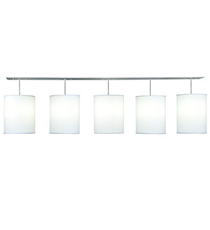 Cilindro Five Light Pendant in Nickel (57|244966)