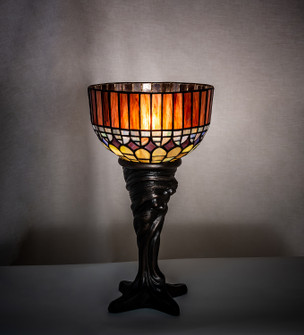Tiffany Candice One Light Mini Lamp in Mahogany Bronze (57|244895)