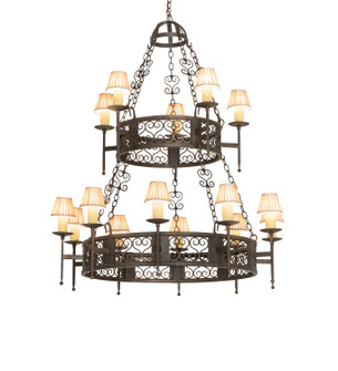 Toscano 15 Light Chandelier in Gilded Tobacco (57|244797)