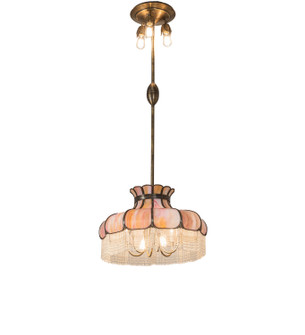 Frederick 11 Light Pendant in Antique Brass (57|244584)
