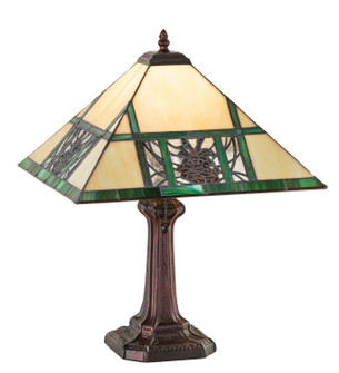 Pinecone Ridge One Light Table Lamp in Mahogany Bronze (57|244267)