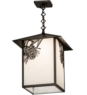 Seneca One Light Pendant in Craftsman Brown On Brass (57|244161)