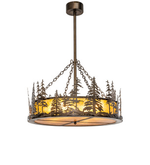Tall Pines Four Light Pendant in Antique Copper (57|244123) Tall Pines Four Light Pendant in Antique Copper (57|244123)