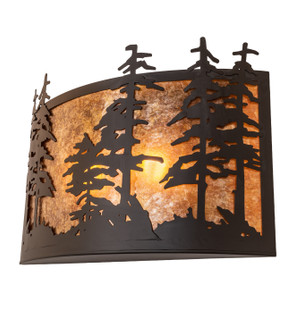 Tall Pines Two Light Wall Sconce in Oil Rubbed Bronze (57|243680)