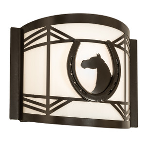 Horseshoe One Light Wall Sconce in Timeless Bronze (57|243614)