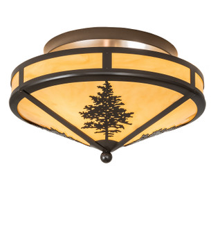 Tamarack Two Light Flushmount in Timeless Bronze (57|243294)