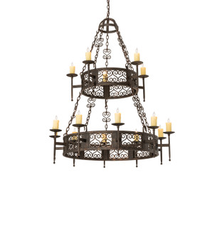 Toscano 15 Light Chandelier in Gilded Tobacco (57|242818)