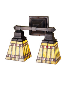 Prairie Corn Two Light Wall Sconce in Rust (57|24278)