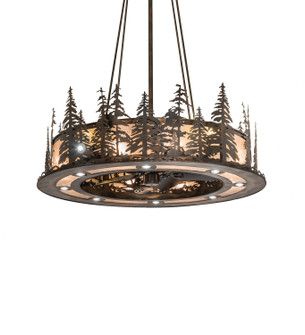 Tall Pines 20 Light Chandel-Air in Dark Burnished Antique Copper (57|242619)