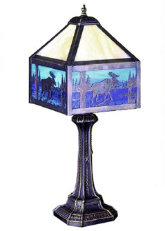 Moose Creek One Light Table Lamp in Mahogany Bronze (57|24242)