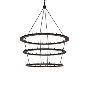 Loxley LED Chandelier in Textured Black (57|242175)