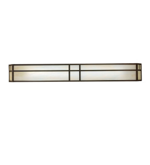 Double Bar Mission One Light Wall Sconce in Brass (57|242167)