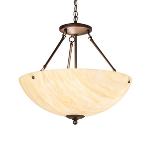 Three Light Pendant in Mahogany Bronze (57|242010)