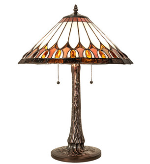 Tuscaloosa Six Light Table Lamp in Mahogany Bronze (57|242005)