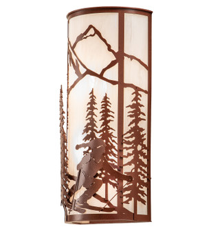 Alpine Two Light Wall Sconce in Rust (57|240975)