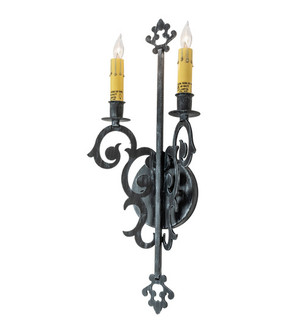 Aneila Two Light Wall Sconce in Oil Rubbed Bronze (57|240495)