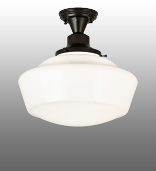 Revival One Light Semi-Flushmount in Black Patina (57|240369)