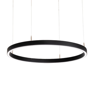 Anillo Halo LED Pendant in Textured Black (57|240147) Anillo Halo LED Pendant in Textured Black (57|240147)