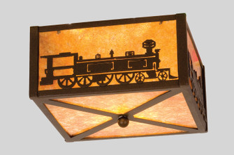 Train Two Light Flushmount in Cafe-Noir (57|23985)