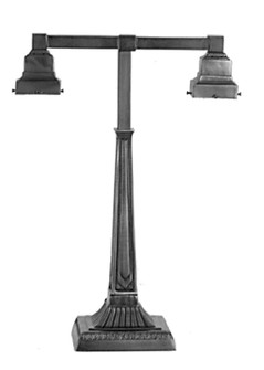 Alicia Two Light Table Base Hardware in Mahogany Bronze (57|23849)