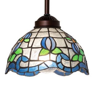 Roseborder One Light Mini Pendant in Mahogany Bronze (57|23793)