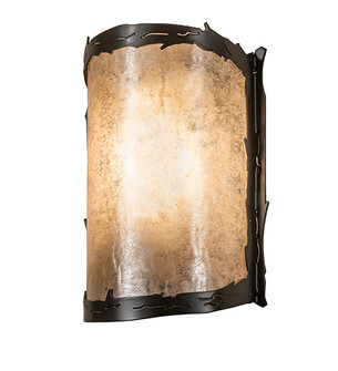 Leaf Edge One Light Wall Sconce in Timeless Bronze (57|237167)
