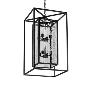 Kitzi Box Eight Light Pendant in Solar Black (57|235125)