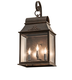 Bastille Three Light Wall Sconce in Coffee Bean (57|233843)