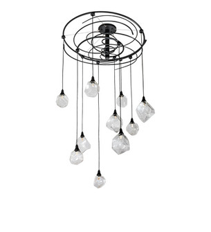 Cyclone Ten Light Pendant in Solar Black (57|232067)