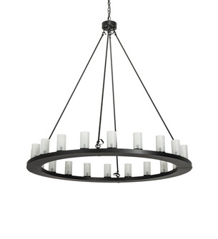 Loxley 20 Light Chandelier in Blackwash (57|230977)