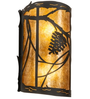 Whispering Pines Two Light Wall Sconce in Oil Rubbed Bronze (57|230825)