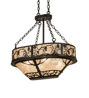 Whispering Pines Eight Light Pendant in Wrought Iron (57|230600)