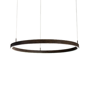 Anillo Halo LED Pendant in Florence Walnut (57|229988)
