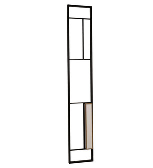 Anniston LED Wall Sconce in Solar Black/Gold Metallic (57|228183)