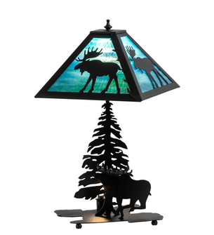 Lone Moose Two Light Table Lamp (57|228133)