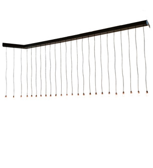 Alva LED Pendant in Old Wrought Iron (57|227962)
