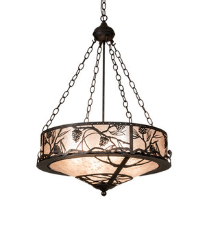 Whispering Pines Four Light Pendant in Antiquity (57|227444)