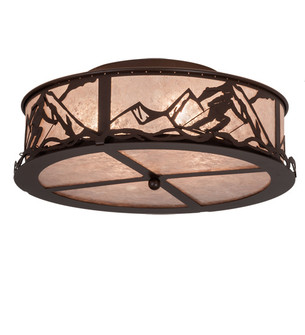 Alpine Four Light Semi-Flushmount in Cafe Noir (57|226462)