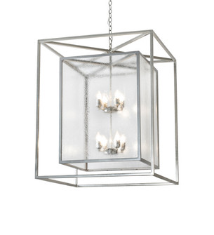 Kitzi Box Eight Light Pendant in Nickel Powder Coat (57|226415)